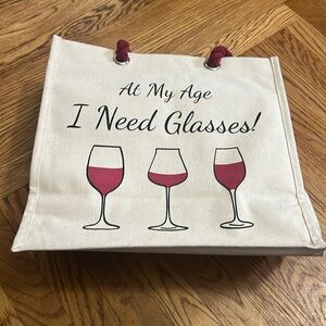 6 bottle Wine Tote NWT